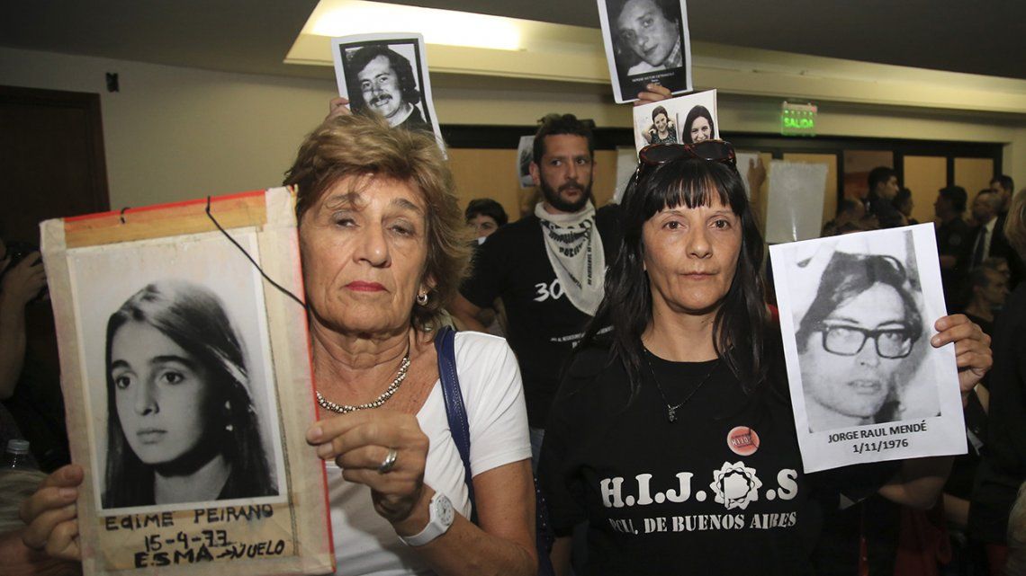 Megacausa ESMA postales de un día histórico