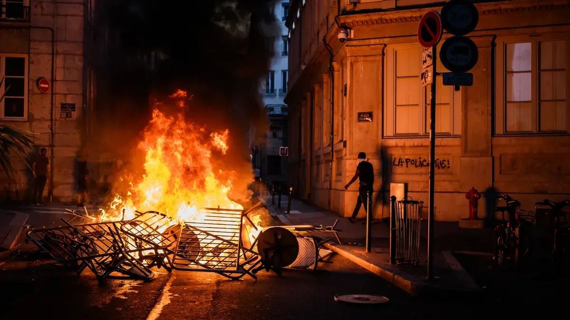 Francia volvió a vivir esta semana fuertes disturbios urbanos.