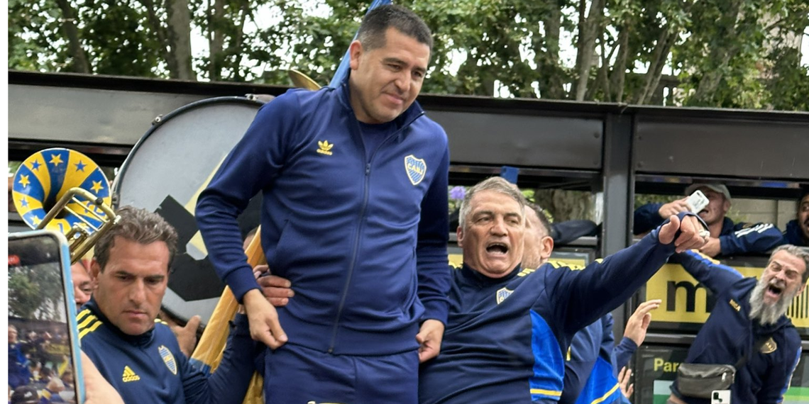 Riquelme afronta su primer superclásico como presidente de Boca.