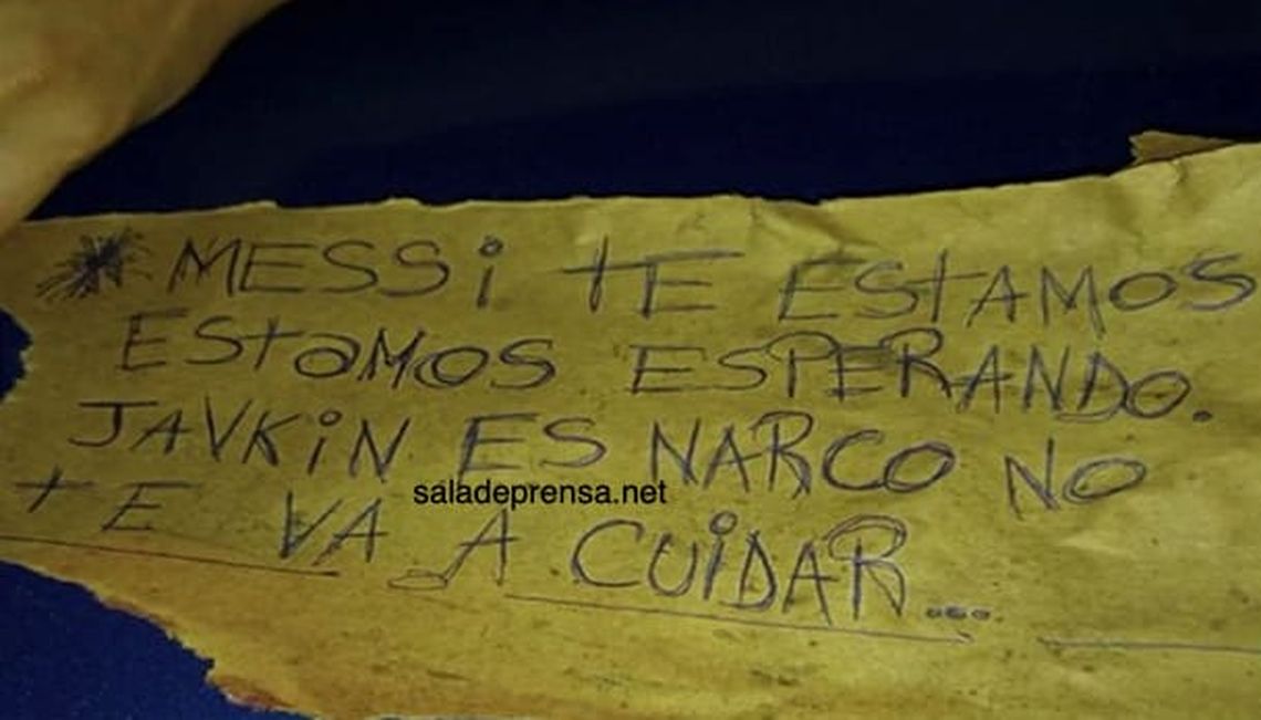 La amenaza de Messi en Rosario.