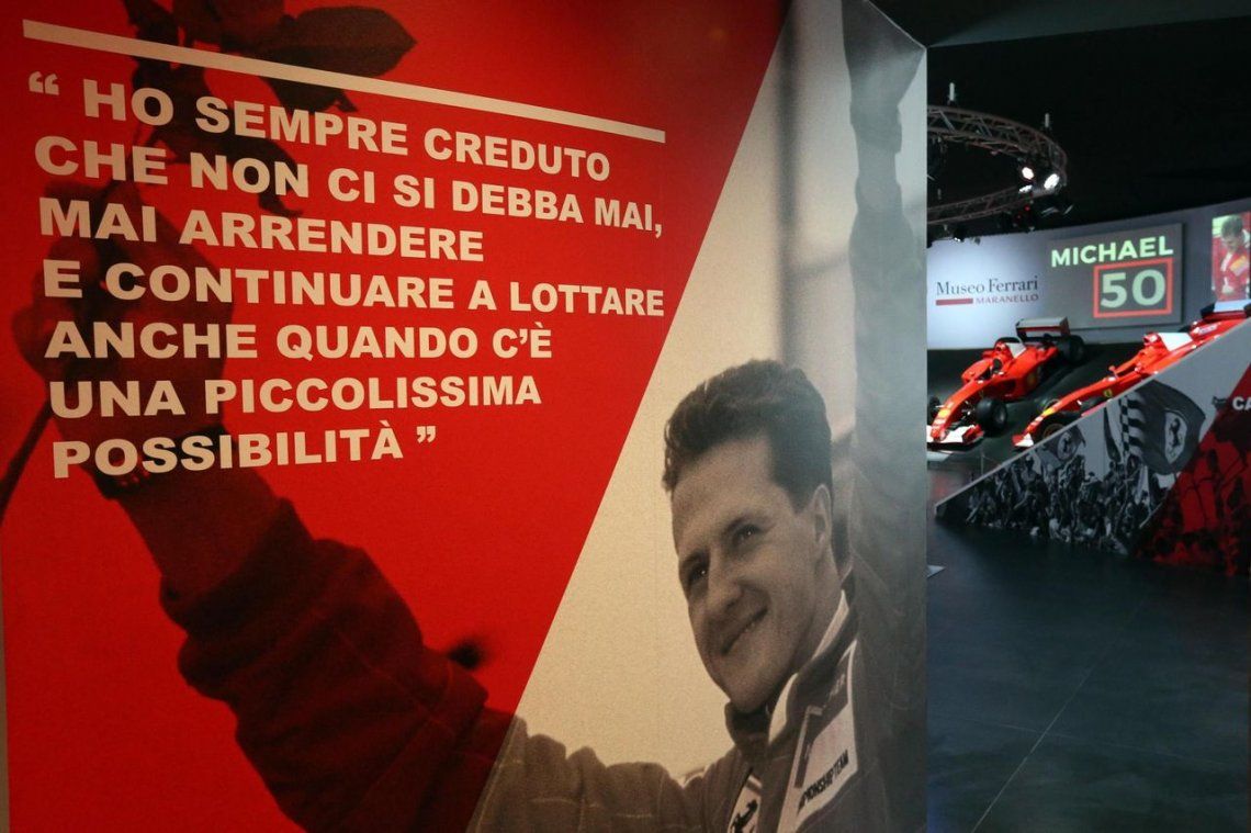 Ferrari recuerda a Schumacher en su cumpleaños 50 con una exposición