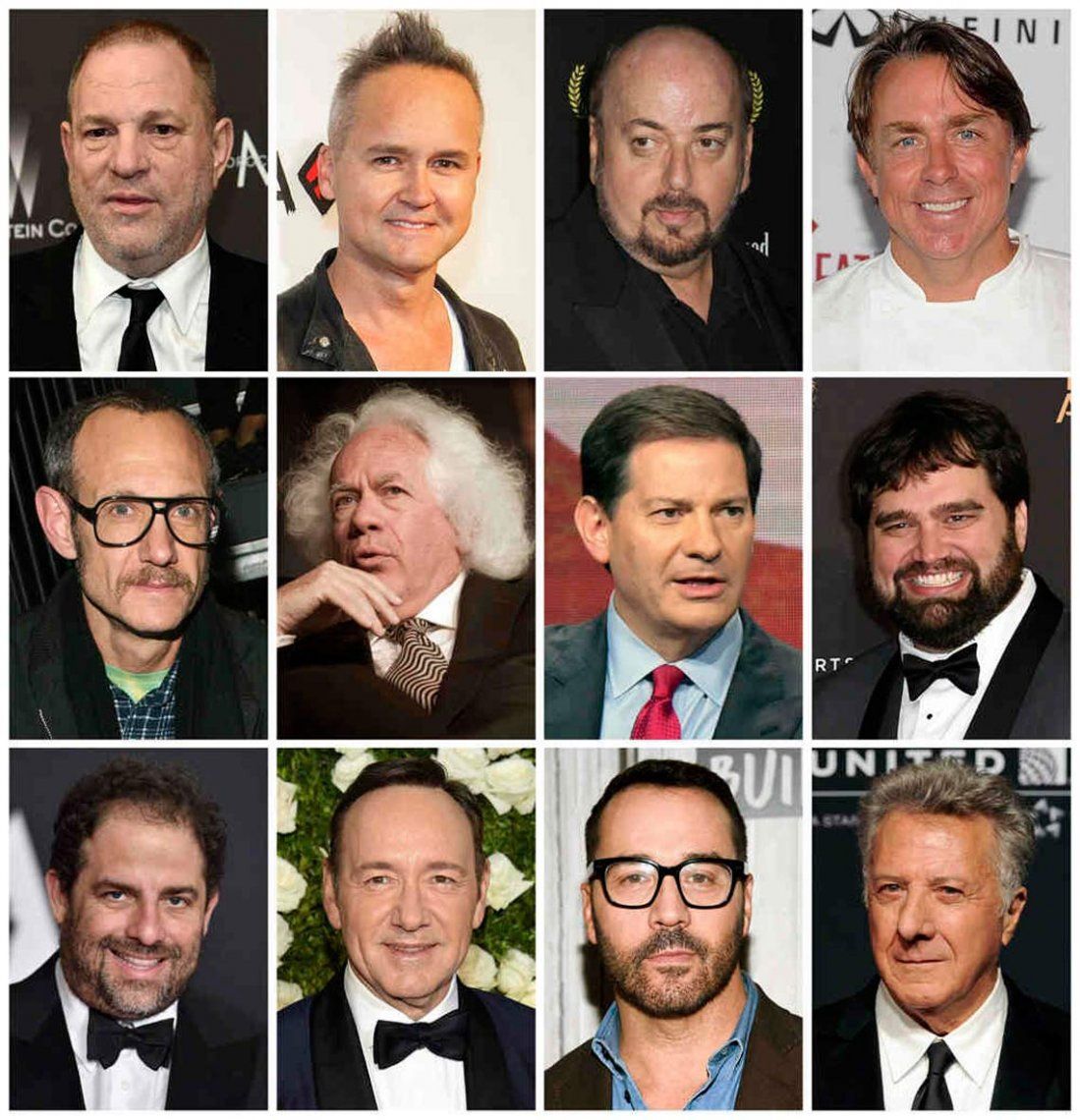 Hollywood: La interminable lista de acusados de acoso y abusos que podrían correr la misma suerte de Harvey Weinstein