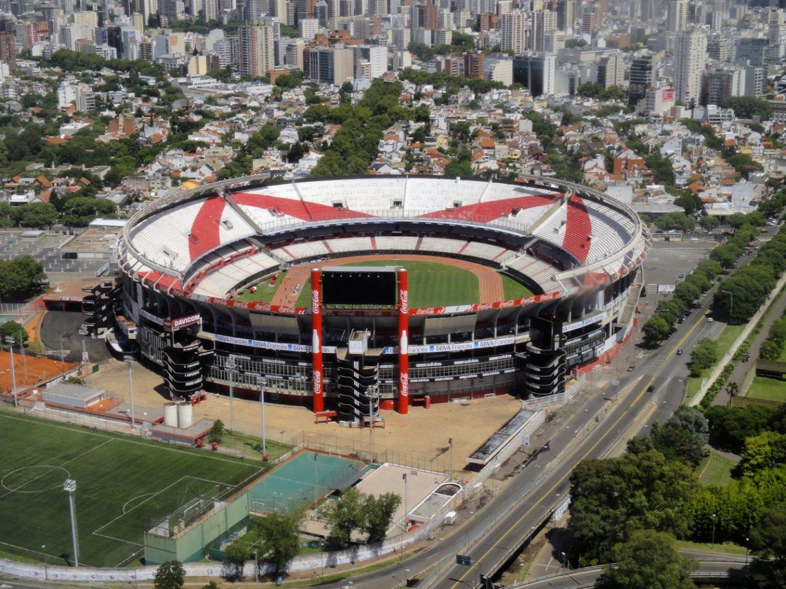 Estadio Monumental. 