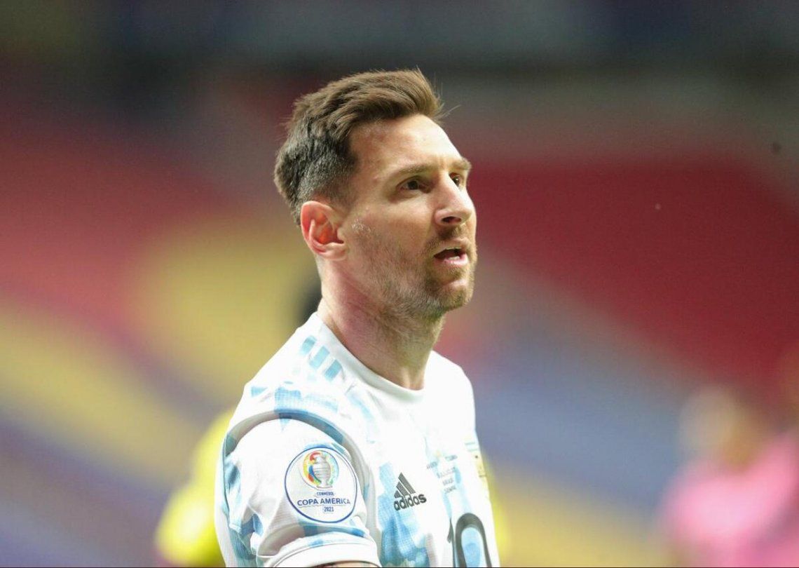 Messi se ilusiona con la gran final de la Copa América. 