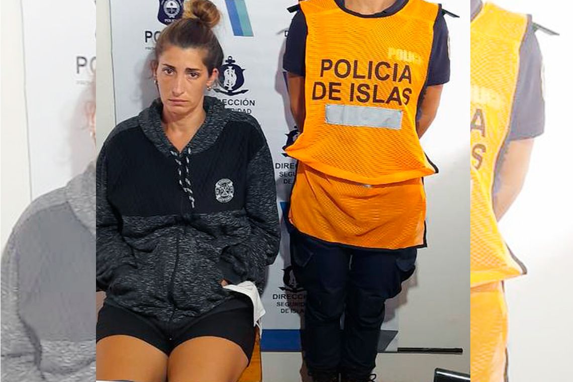 Betiana Rossi fue encontrada por personal de la Policía de Islas de la Bonaerense.