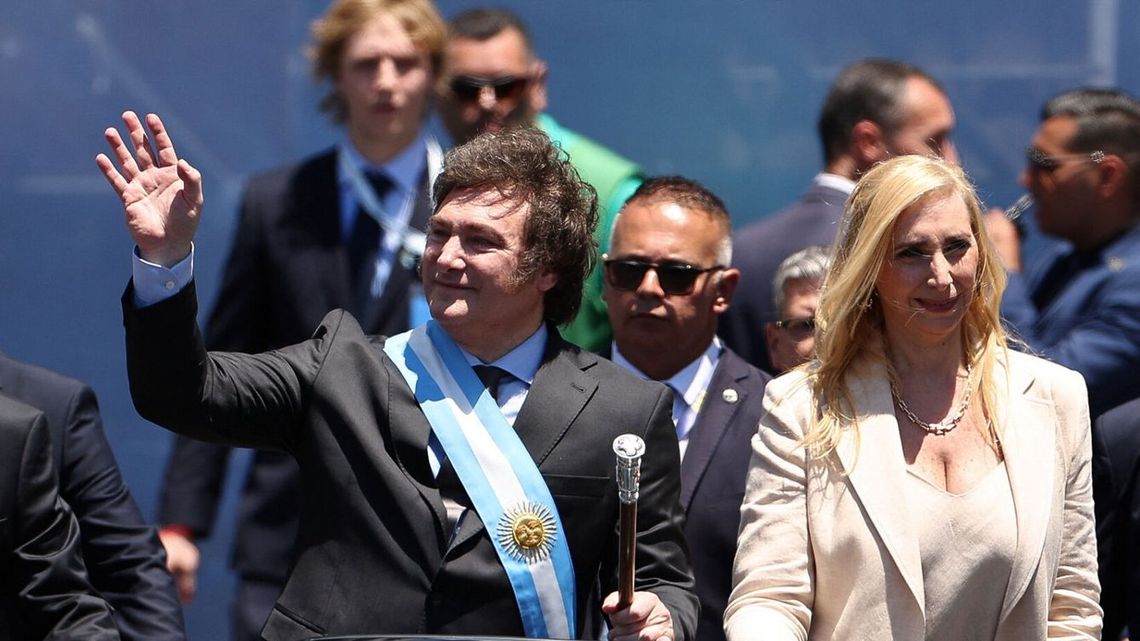 Concluido el traspaso de mando en el que Javier Milei juró como el nuevo presidente de la República Argentina