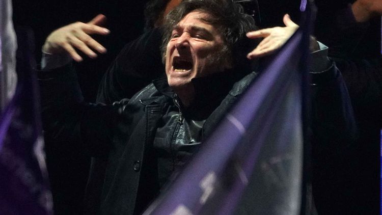 Javier Milei renovó sus críticas contra el kirchnerismo.