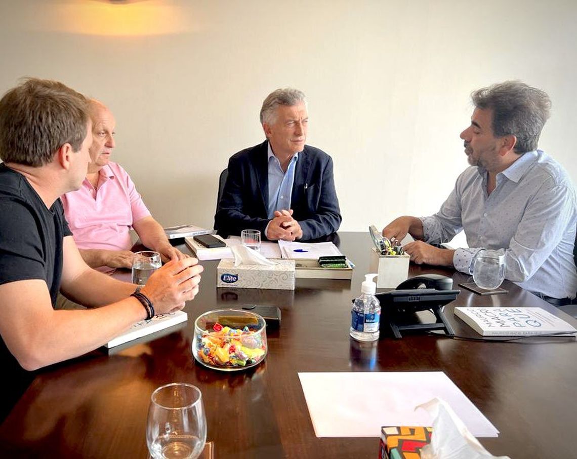 Mauricio Macri se reunió con Cristian Ritondo.