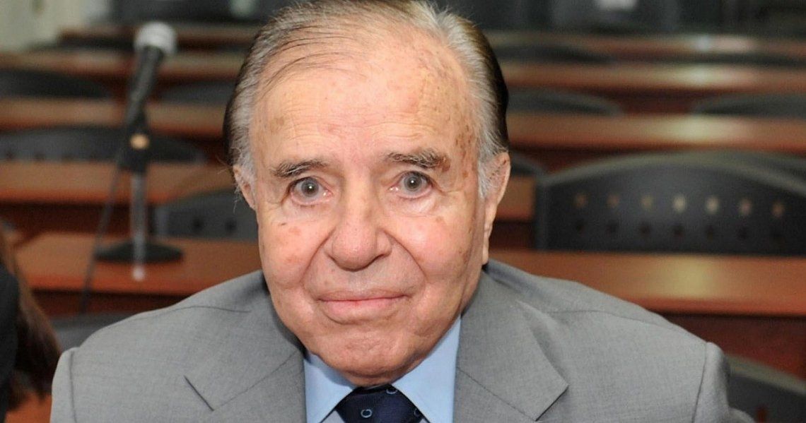 El ex presidente Menem estuvo internado dos veces este año