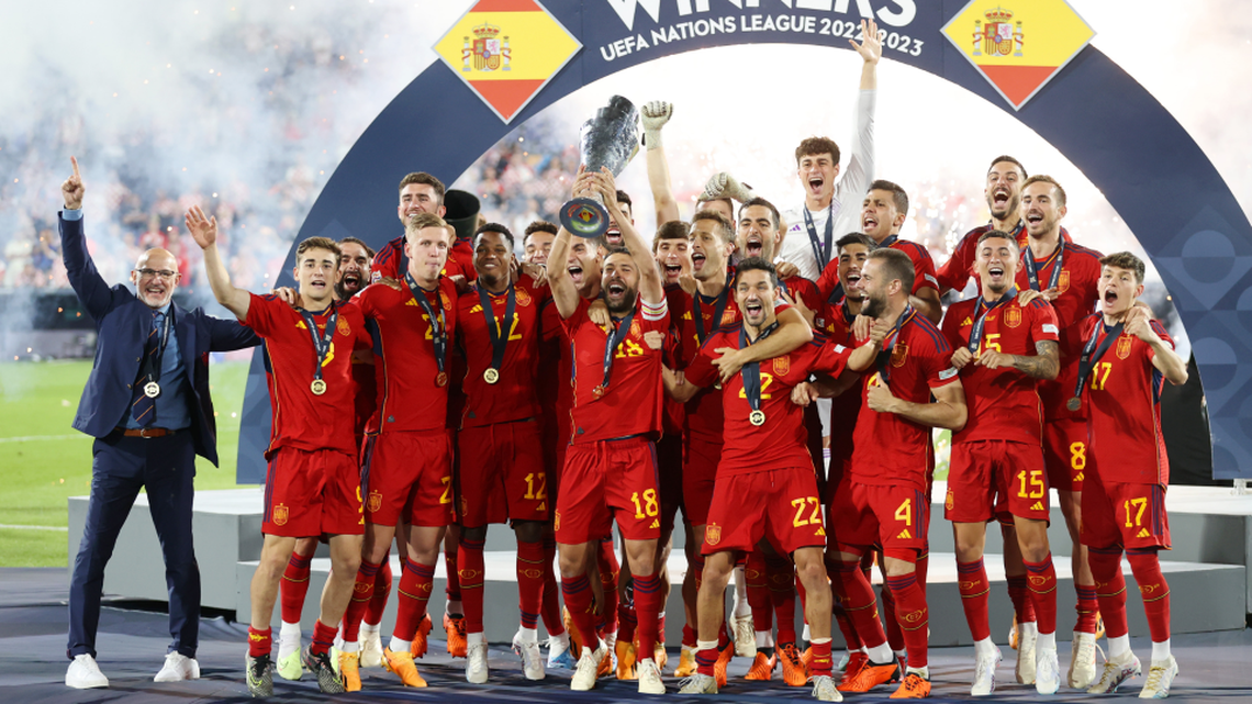 España se consagró campeón de la Nations League frente a Croacia