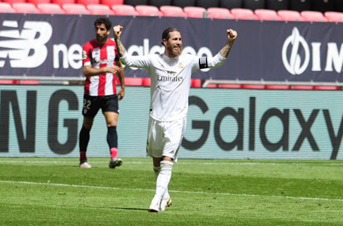 Real Madrid le ganó al Bilbao con otro polémico penal y afianza su liderazgo en La Liga