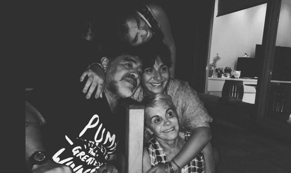 Gianinna Maradona recordó los tiempos felices junto a su padre