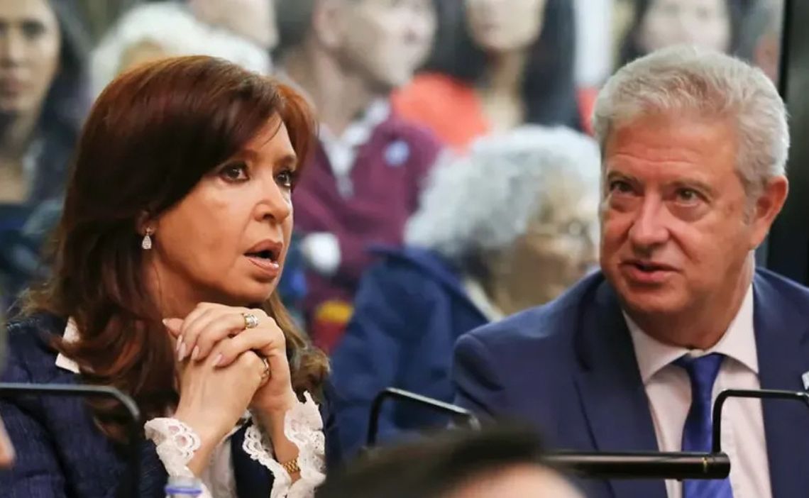 Cristina Kirchner junto al Dr. Carlos Beraldi