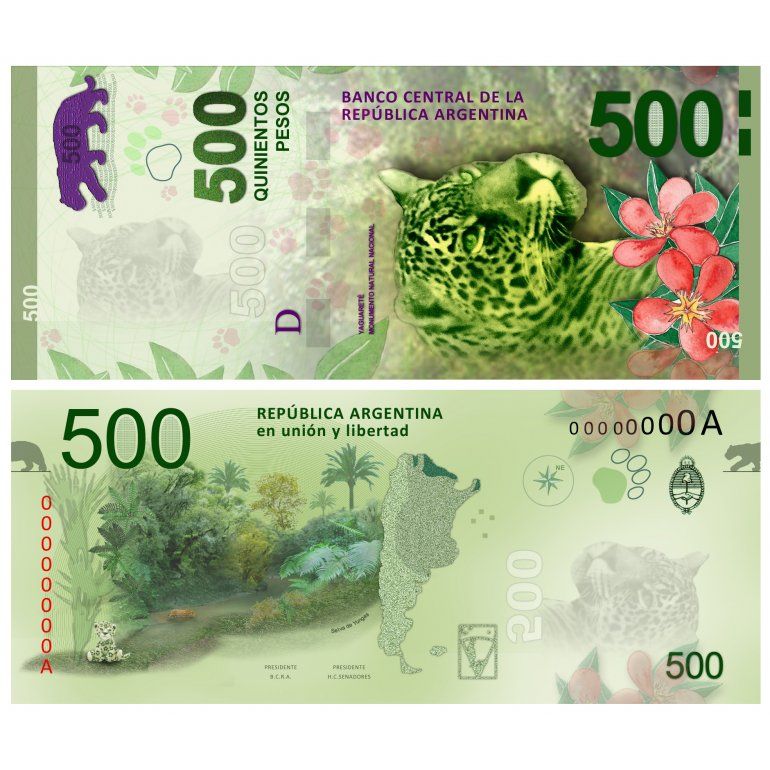 Los nuevos billetes de 500 pesos entrarán en circulación en julio