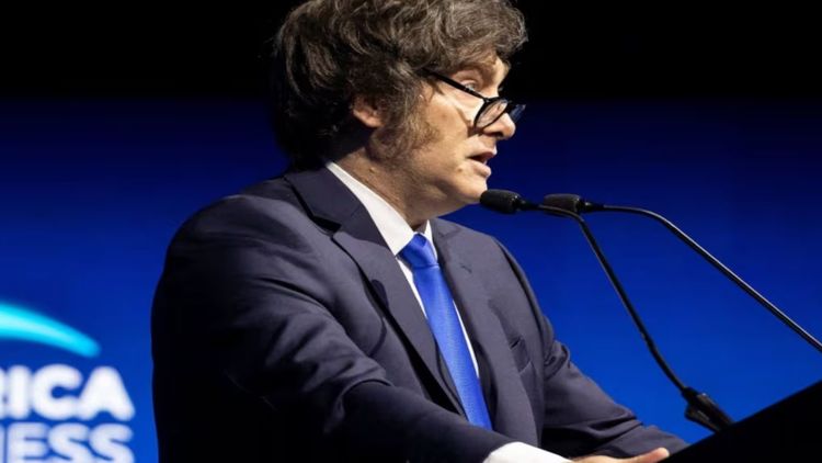 Milei se reunió con empresarios en Nueva York