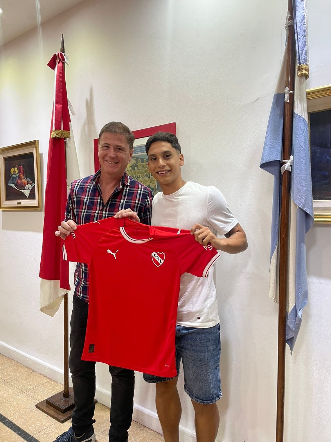 Martin Sarrafiore ya es oficialmente refuerzo de Independiente.