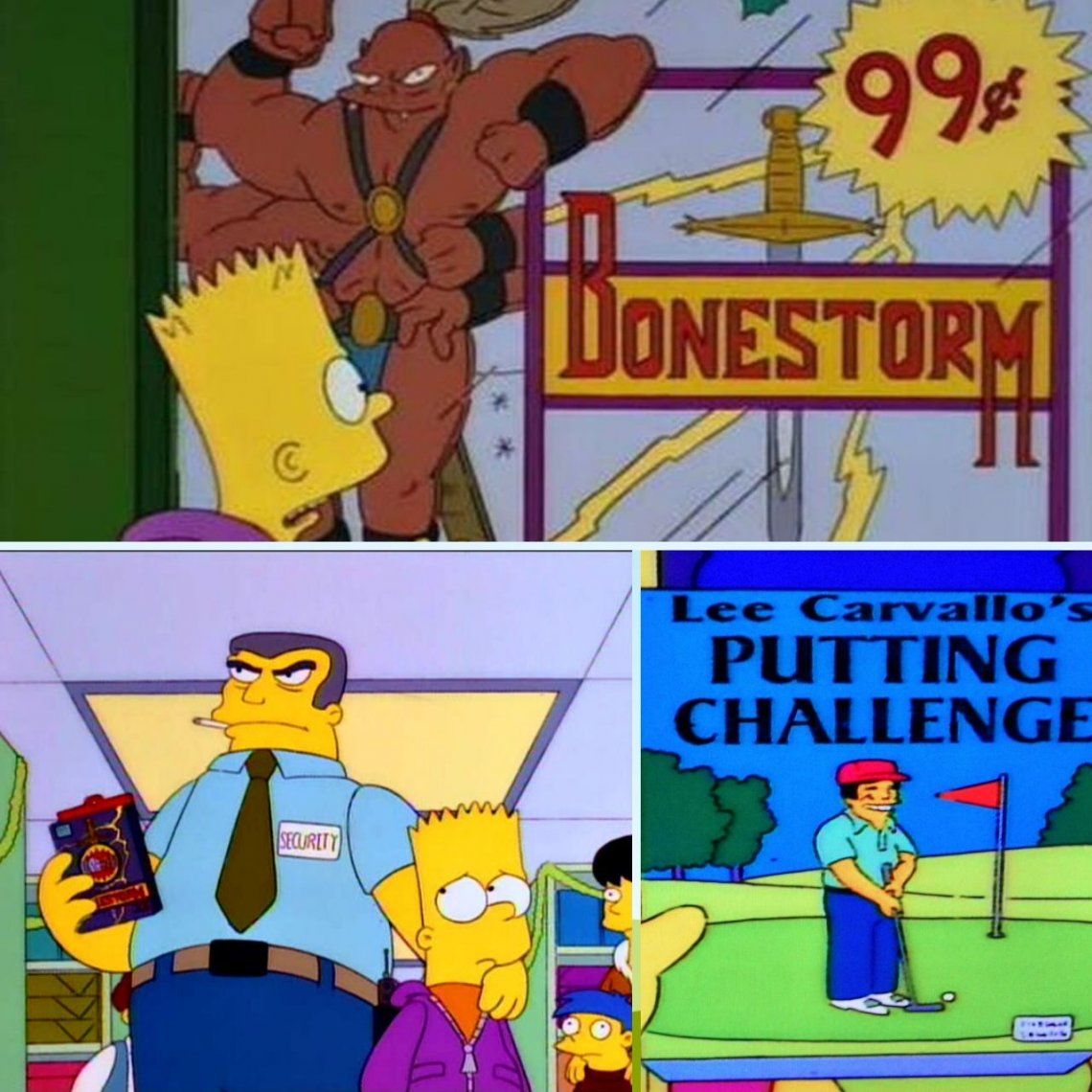 Bart quería Bonestorm, pero Marge le regaló el videojuego más aburrido del mundo y en esta nota podés jugarlo