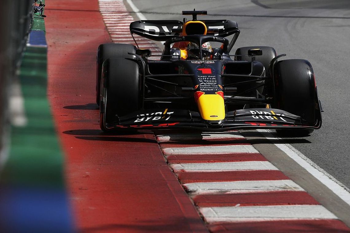 Max Verstappen dominó las pruebas libres en Canadá
