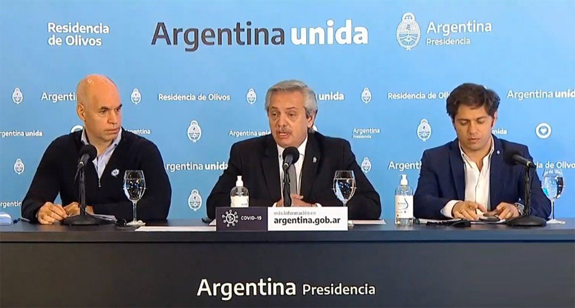 Alberto Fernández  anuncia cómo será la nueva fase de la cuarentena en AMBA