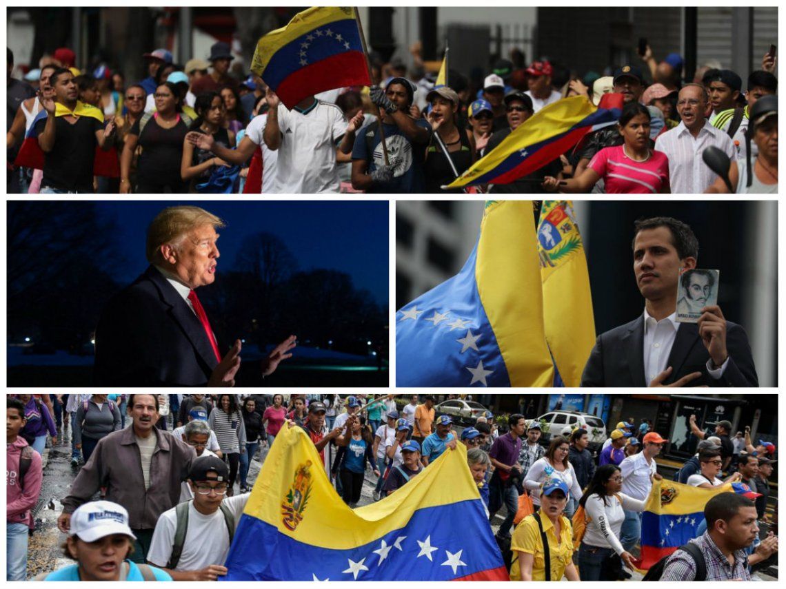 Venezuela: Donald Trump reconoció a Juan Guaidó como presidente interino