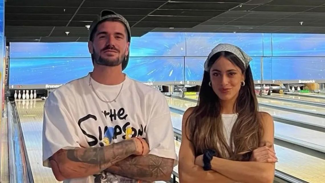 Rodrigo De Paul y Tini Stoessel.