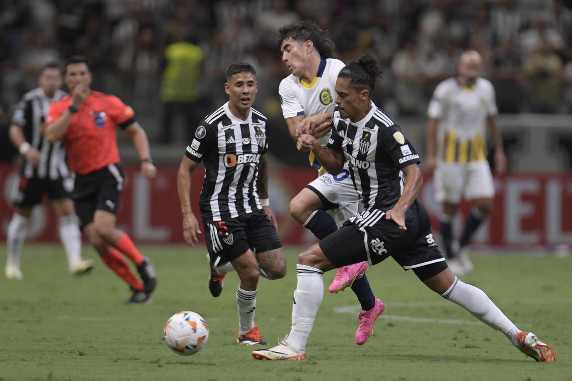 El sueño de Central chocó contra la firmeza de Atlético Mineiro
