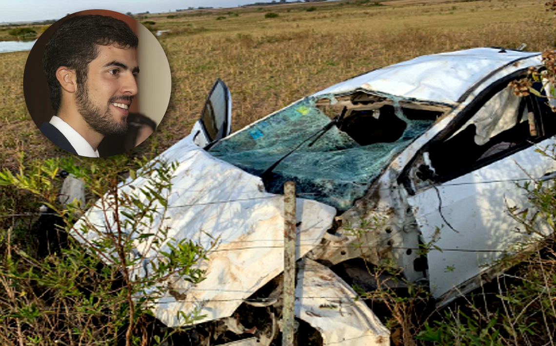 Marcos Urtubey, hijo del exgobernador de Salta, sufrió un fuerte accidente camino a Entre Ríos