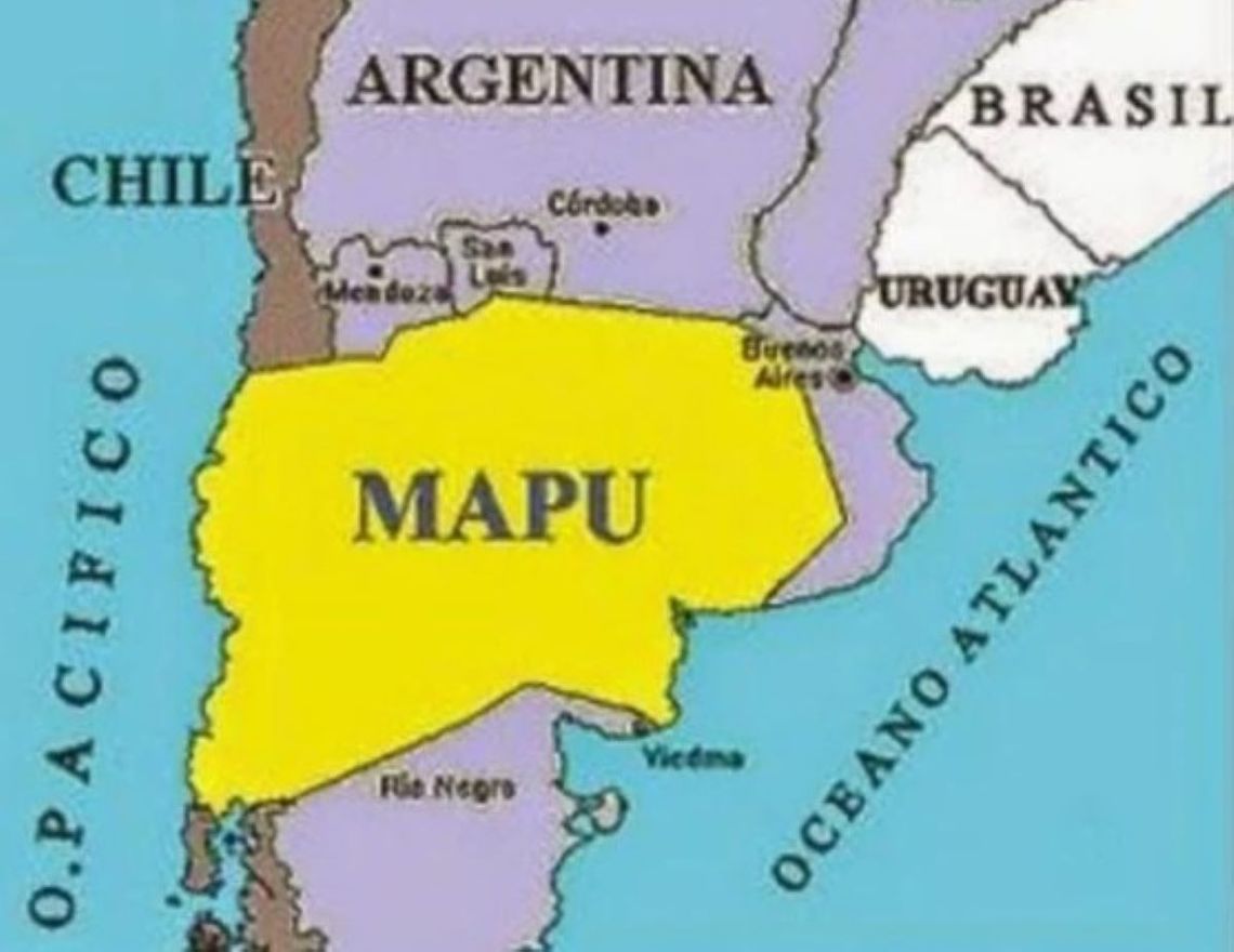 El Wallmapu, el mapa mapuche que genera tensiones con Chile