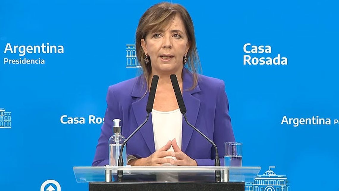 La portavos Gabriela Cerruti aseguró que el Gobierno no analiza subir retenciones al maíz