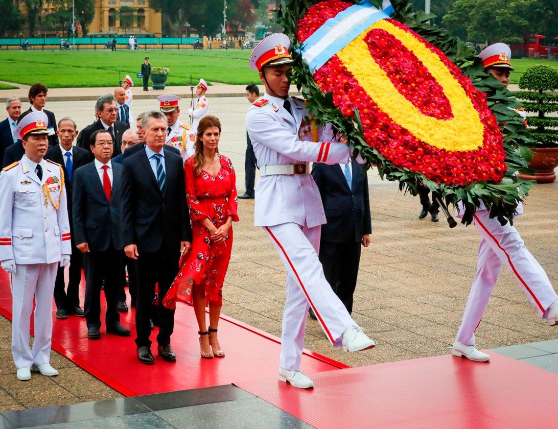 Macri rindió homenaje a Ho Chi Ming, líder de la revolución socialista de Vietnam