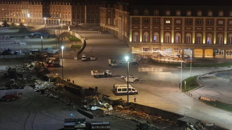 Prefectura secuestró mercadería por $ 500 millones en la demolición de La Saladita de la Bristol