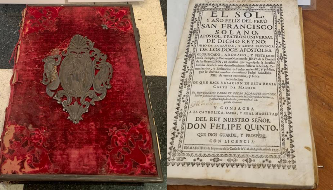 Argentina recupera un libro histórico de 1735 buscado por el Gobierno peruano