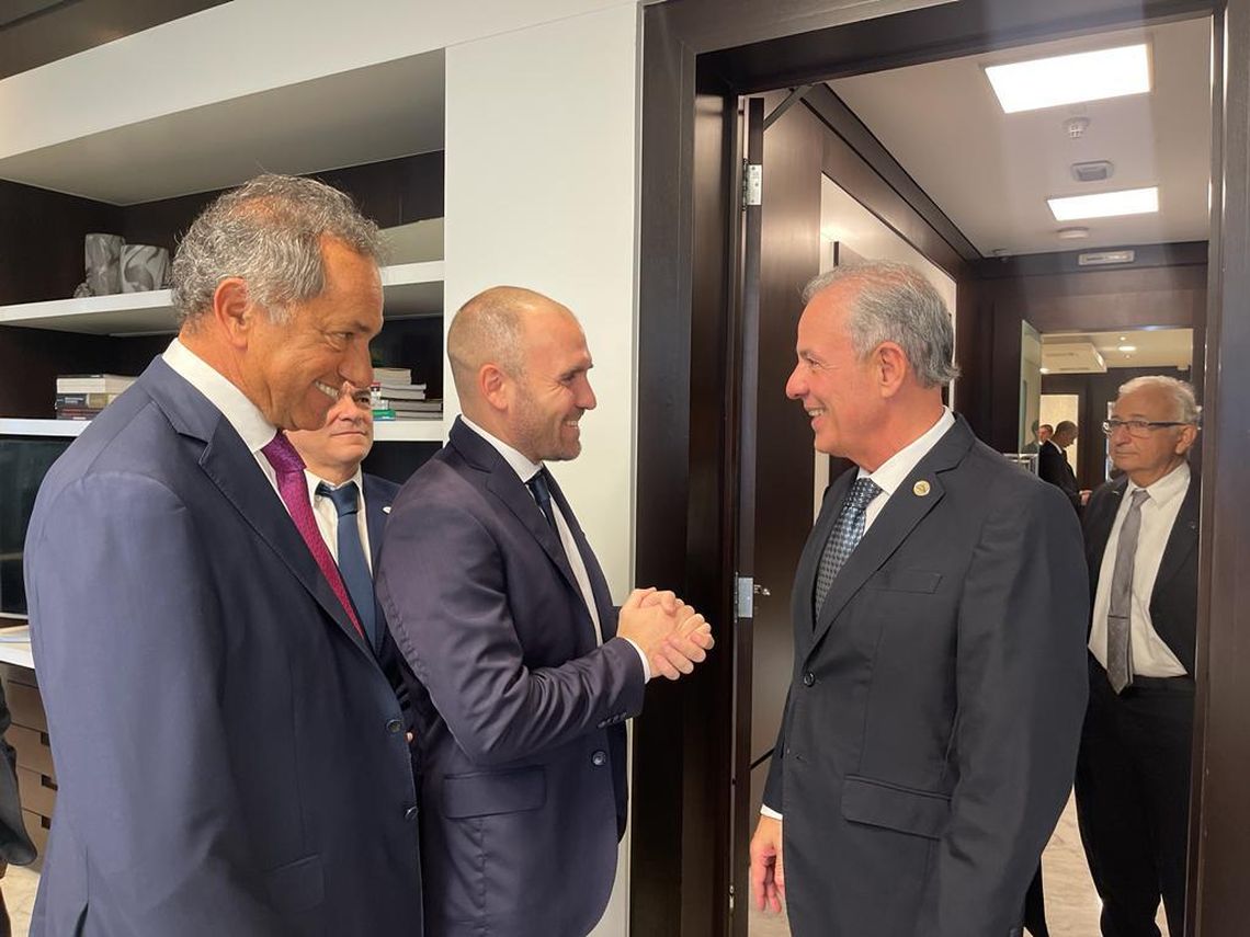 Guzmán y Scioli se reunieron con empresarios en San Pablo y Mina Gerais. 