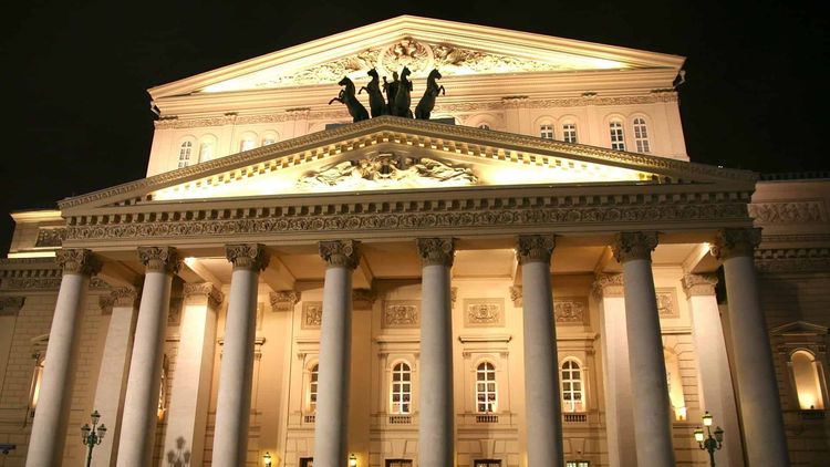 El legendario teatro Bolshoi de Rusia 