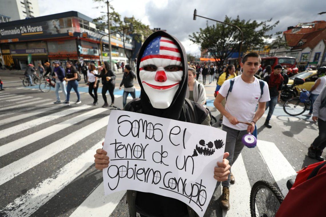 Colombia: miles de personas marcharon en el séptimo día de protestas