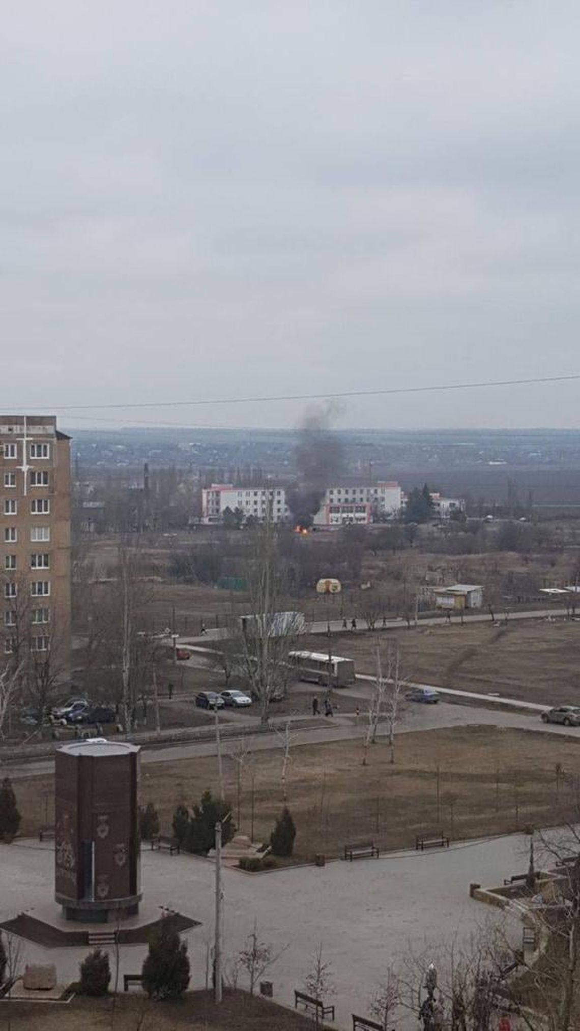 Una bomba sobre un hospital produjo al menos cuatro muertos en Ucrania