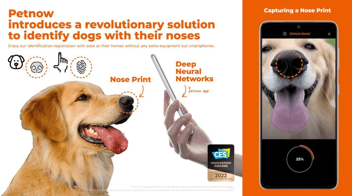 CES 2022: la nueva app para reconocer a tu perro en caso de pérdida