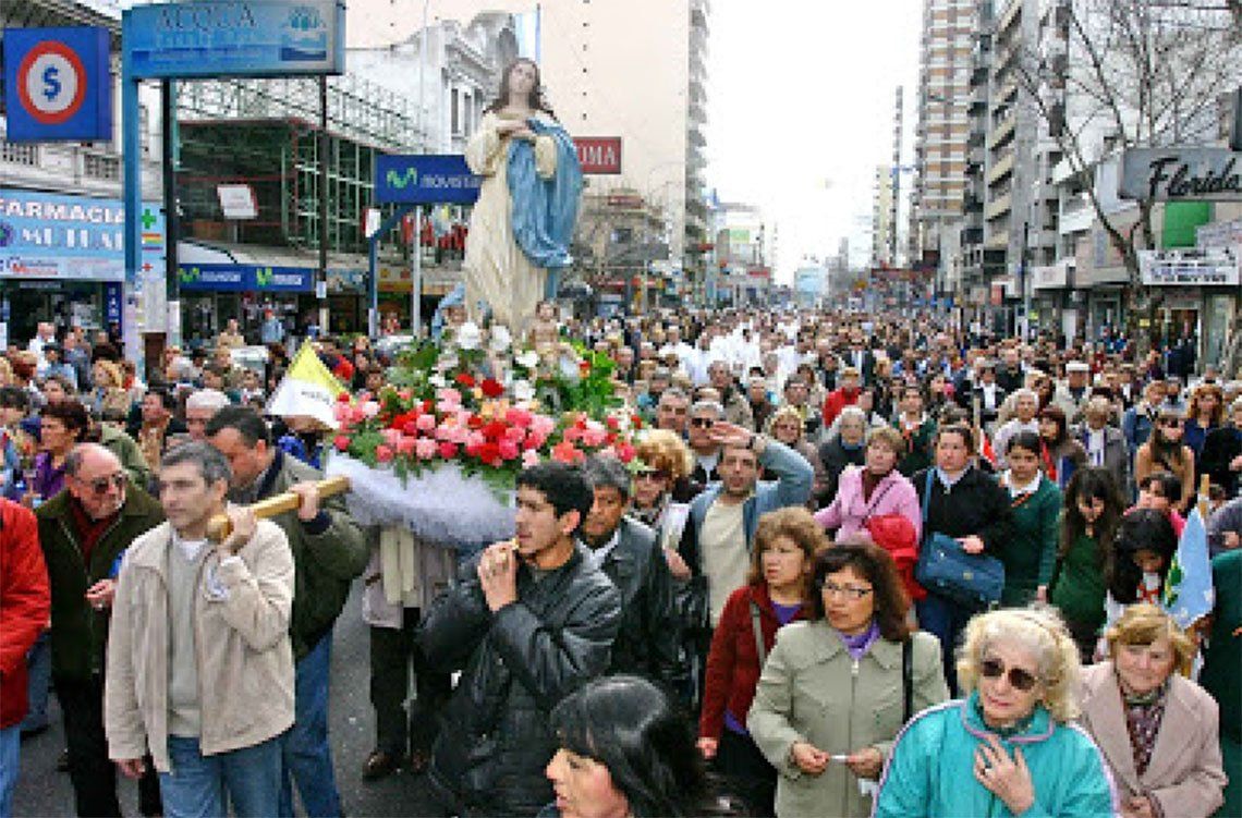 Avellaneda: celebran a Nuestra Señora de la Asunción