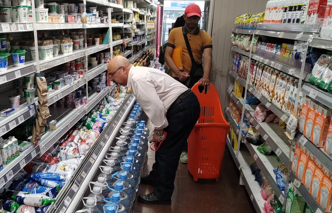 Las ventas en supermercados se incrementaron un 4