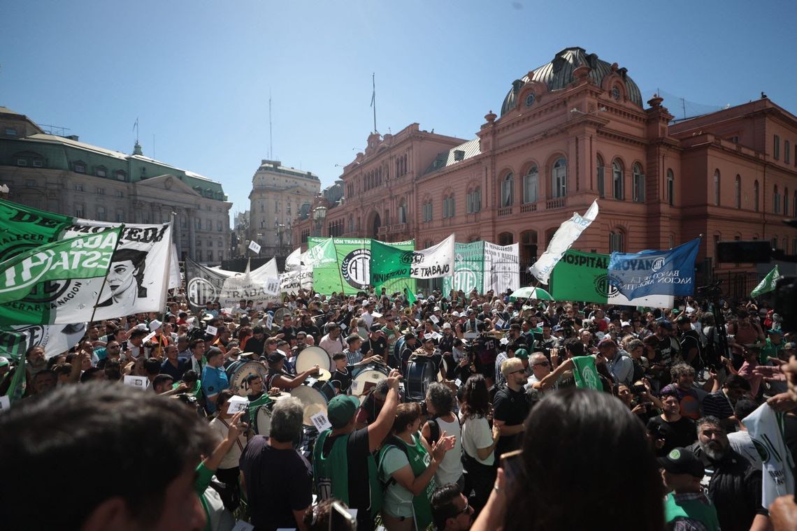 La medida de fuerza había sido convocada por ATE. La medida de fuerza había sido convocada por ATE.