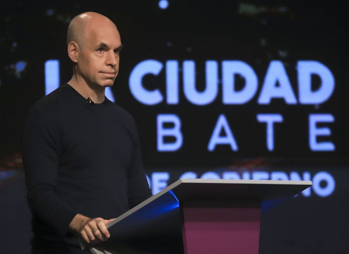 Horacio Rodríguez Larreta en el debate porteño: Todos los delitos bajaron
