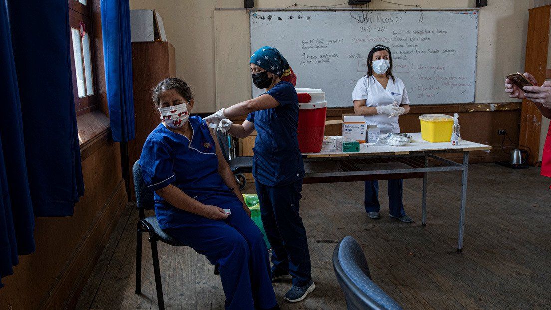 Chile, con más vacunados contra el coronavirus que Israel. 