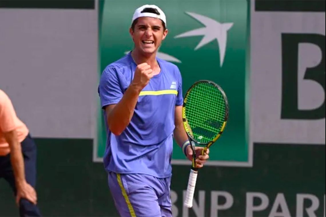 El argentino Santiago Rodríguez Taverna superó la qualy y debutará en Roland Garros a los 22 años.