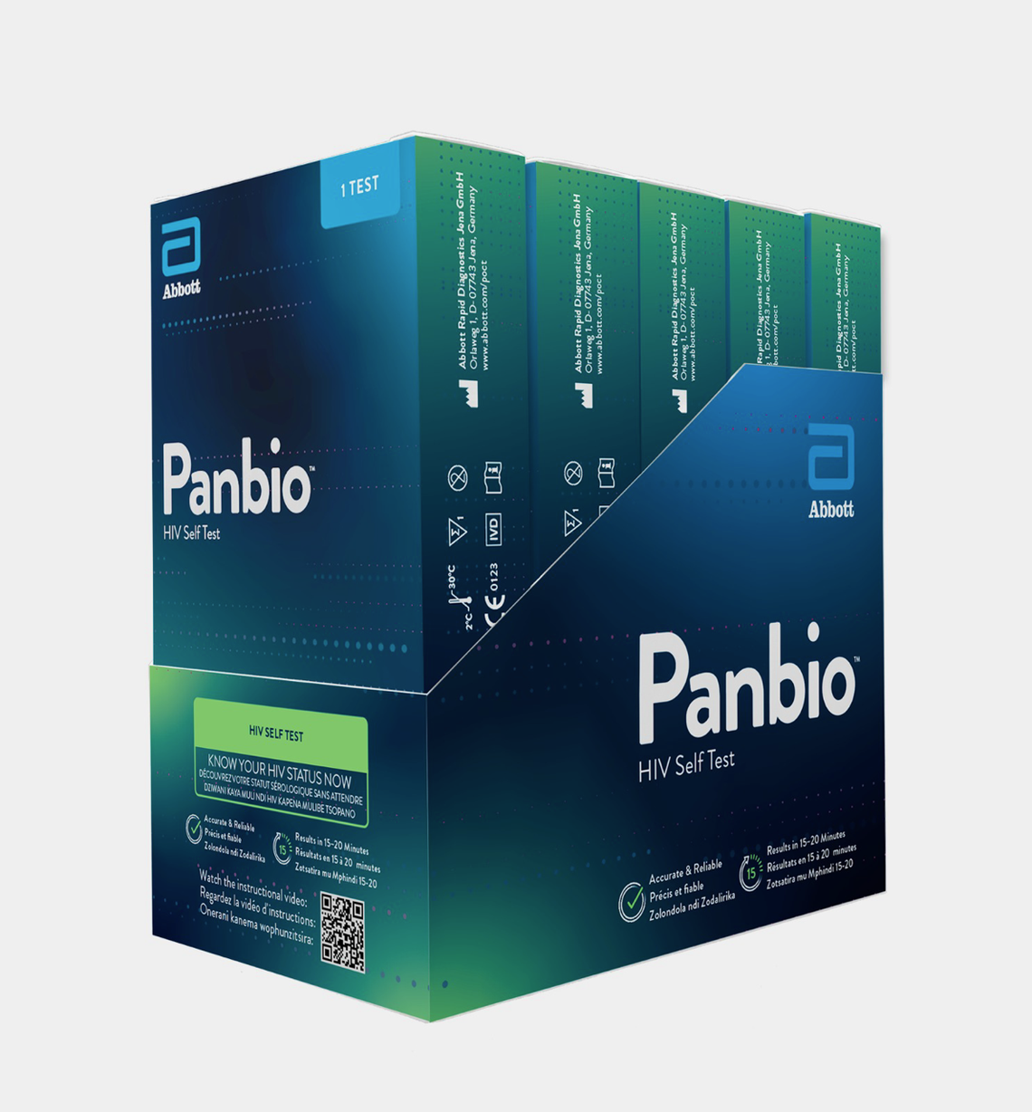 Abbott impulsa la detección del VIH con pruebas rápidas, confiables y