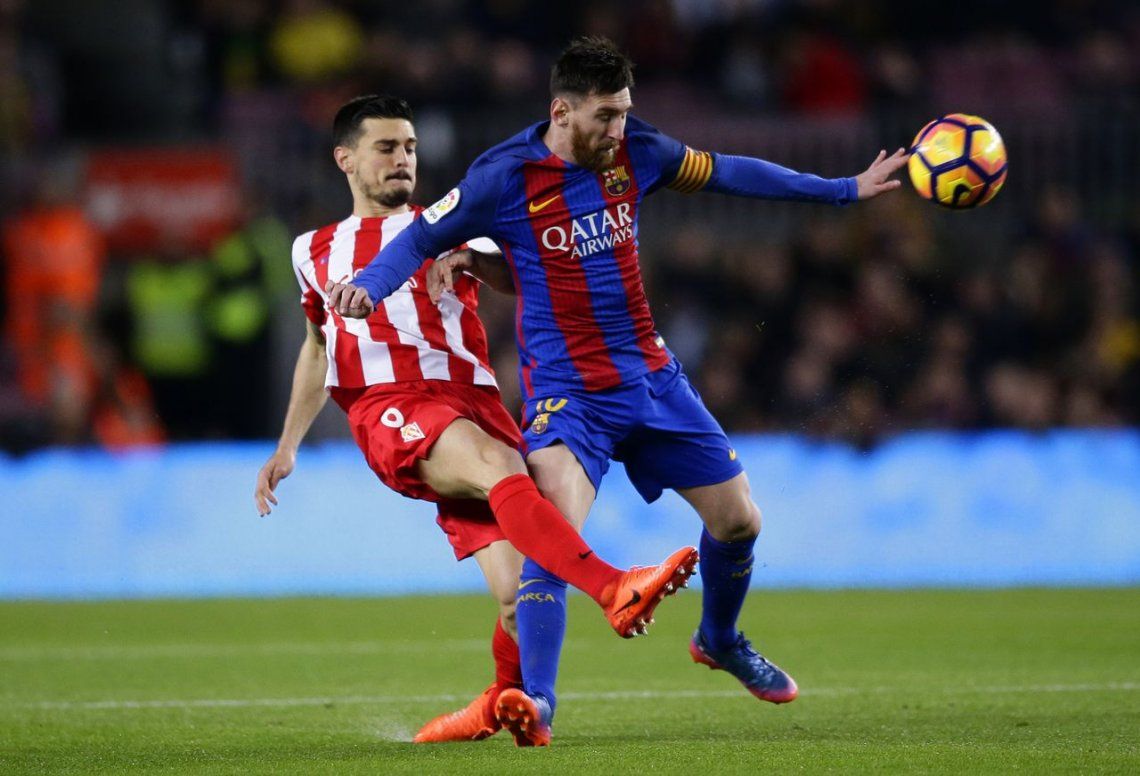 Barcelona derrotó al Sportíng de Gijón con un gol de Messi