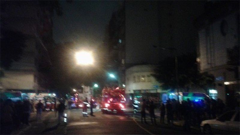 Explosión e incendio en un edificio de Palermo: al menos cuatro heridos