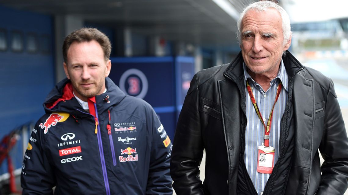 Mateschitz -amante de la velocidad- compró el equipo Jaguar en 2004 y lo renombró como Red Bull Racing actual bicampeón de la Fórmula 1. Archivo.