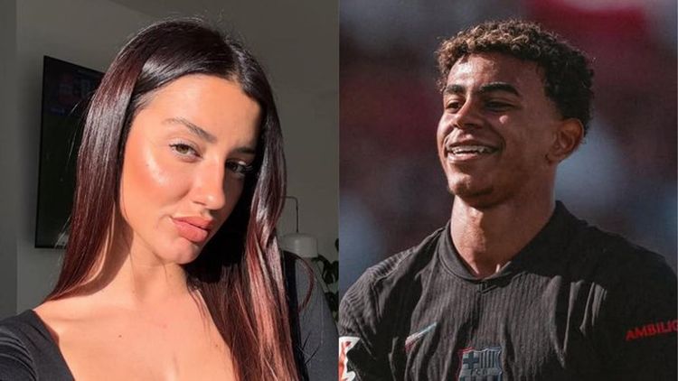 Fati Vázquez y Lamine Yamal, en conflicto. 