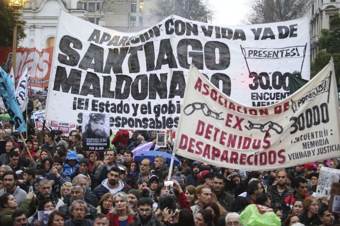 Plaza de Mayo, colmada, se fundió en un grito: Aparición con vida de Santiago Maldonado