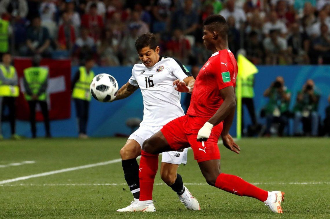 Suiza cosechó el empate que necesitaba ante Costa Rica y pasó a octavos